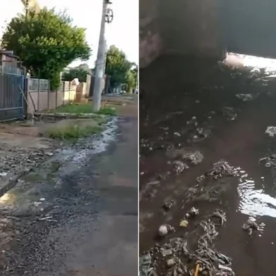 Moradores relatam esgoto a céu aberto após problemas em tubulação do presídio de Passo Fundo<!-- NICAID(15968650) -->