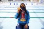 10/09/2021 - PORTO ALEGRE, RS - A nadadora e medalhista olímpíca Carol Santiago. FOTO: Félix Zucco / Agência RBS<!-- NICAID(14886720) -->