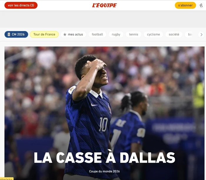 Reprodução / L'Équipe