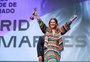 Ingrid Guimarães recebe o Troféu Cidade de Gramado no Palácio dos Festivais 