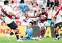 Flamengo e River Plate empatam em amistoso eletrizante disputado em Portugal