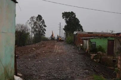 Porto Alegre, RS, Brasil, 07/08/2024 - Painel da Reconstrução. Reportagem sobre auxílio financeiro para habitação e aporte para reformas de diques  na zona norte que romperam com a enchente de maio. - Foto: Jonathan Heckler/Agência RBS<!-- NICAID(15834962) -->