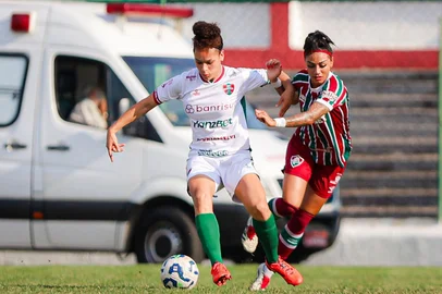 Fluminense x Brasil de Farroupilha pela Copa do Brasil Feminina, terceira fase.<!-- NICAID(16096834) -->