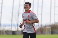 Mostrnado recuperação, Bernabei participa de treino do Inter<!-- NICAID(16057373) -->