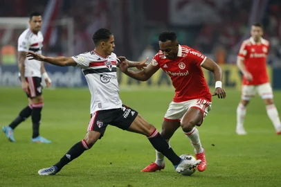 20/07/2022 - INTER X SÃO PAULO, CAMPEONATO BRASILEIRO. Moisés FOTO: Anselmo Cunha / Agência RBS<!-- NICAID(15154547) -->