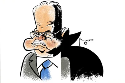 Caricatura do ministro do Supremo Tribunal Federal (STF), Edson Fachin, assinada por Gilmar Fraga, publicada na editoria Frases da Semana. Foto: Gilmar Fraga/Agência RBS.ONLINE<!-- NICAID(16138713) -->