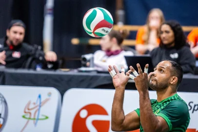 Márcio, vôlei sentado