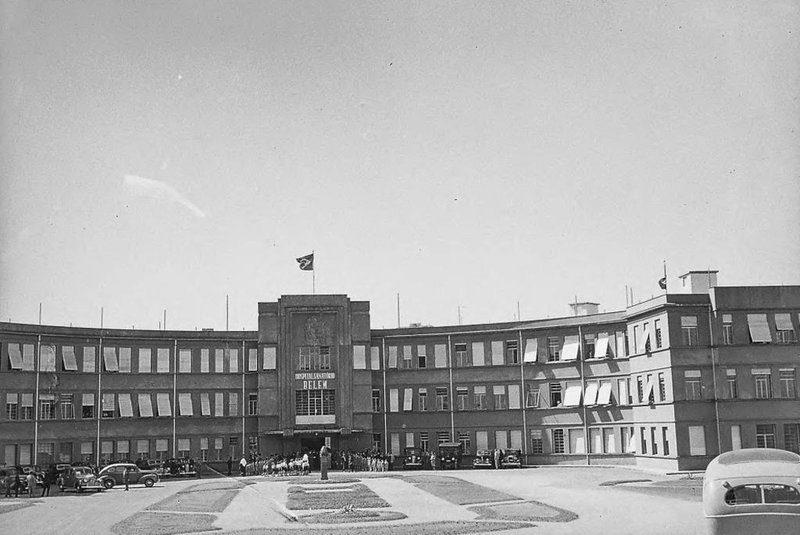 Inauguração do Sanatório Belém, em Porto Alegre, por Getúlio Vargas em 1943<!-- NICAID(15417506) -->
