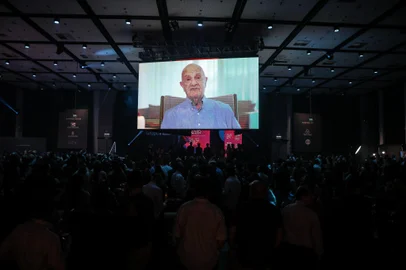 PORTO ALEGRE, RS, BRASIL, 05.12.2024: Premiação do Salão ARP 2024. Foto: Renan Mattos/Agencia RBS<!-- NICAID(15929815) -->