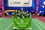 Na última competição de 2022, clube caxiense retornou do Peru com três pratas e um bronze do Sul-Americano de badminton<!-- NICAID(15299323) -->