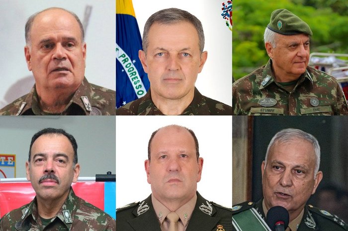 Montagem sobre fotos / Exército Brasileiro