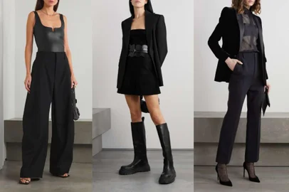 Roberta Weber: Formas de sair da monotonia com look todo preto<!-- NICAID(15413778) -->