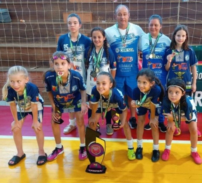 Divulgação União Roquegonzalense de Futsal Feminino Divulgação União Roquegonzalense de Futsal Feminino