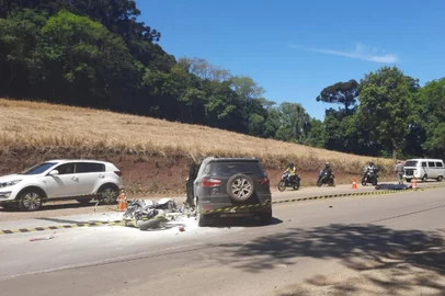 Motociclista morre em colisão na RS-324, em Vila Maria, no norte do RS<!-- NICAID(15900419) -->