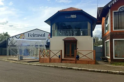 Divulgação / Grupo RBS casa rbs na oktoberfest em santa cruz do sul; oktoberfest; rbs haus
