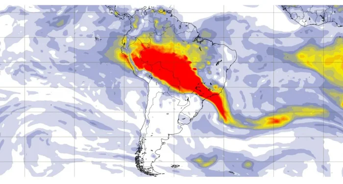 Serviço de Monitoramento Atmosférico/União Europeia / Reprodução
