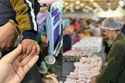 Ação solidária se mobiliza para prestar suporte e distribuir recursos básicos a bebês, mães no puerpério e gestantes vítimas da enchente no RS<!-- NICAID(15780255) -->