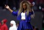 Serena Williams faz participação no show do intervalo do Super Bowl
