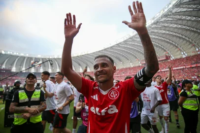 Porto Alegre, RS, Brasil, 16/03/2025 - Final do Campeonato Gaúcho no Estádio Beira-Rio, Clássico GreNal - Foto: Jefferson Botega/Agência RBS<!-- NICAID(15996847) -->