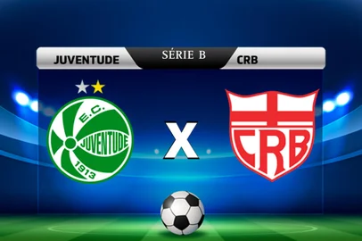 Juventude e CRB se enfrentam pela 28ª rodada da Série B, no Alfredo Jaconi.<!-- NICAID(15540898) -->