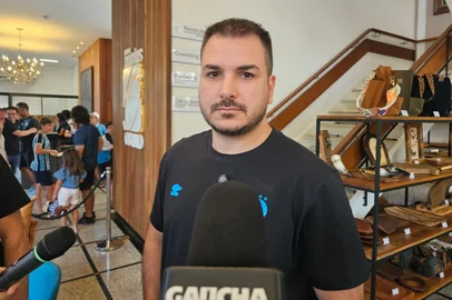 Filipe Duarte / Agencia RBS Rafael Lima, diretor de futebol do Grêmio<!-- NICAID(16208155) -->