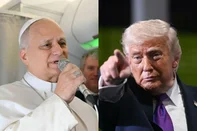 papa Leão XIV e Donald Trump