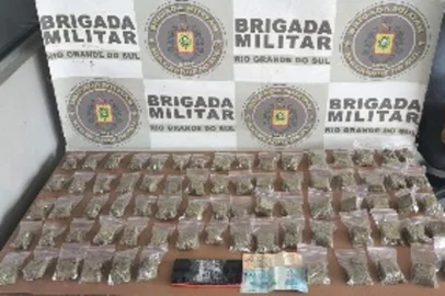 Brigada Militar / Divulgação Homem é preso em Pelotas <!-- NICAID(16165652) -->