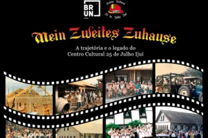 O  documentário "Mein zweites Zuhause: a trajetória e o legado do Centro Cultura 25 de Julho Ijuí",  será lançado hoje, às 19h.<!-- NICAID(14891320) -->
