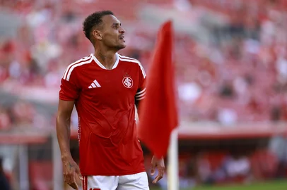 Porto Alegre, RS, Brasil, 15-03-2025: Internacional vs Bahia, em partida válida pelo Campeonato Brasileiro Série A, no Beira-Rio. Foto: Jeff Botega/Agência RBSIndexador: jeff botega<!-- NICAID(16245549) -->