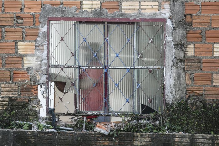 Última casa foi demolida nesta segunda