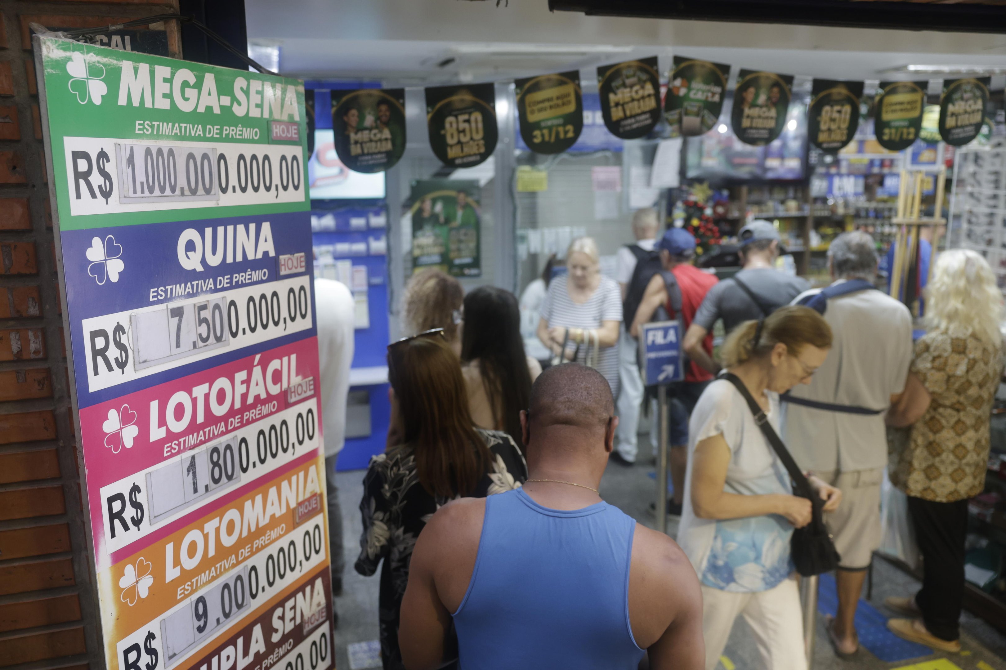 Volume recorde de apostas motivou o atraso no sorteio da Mega da Virada