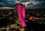 Centro Administrativo do Estado é iluminado em alusão ao Outubro Rosa