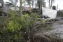 13/07/2023 - RIO GRANDE, RS - Fortes temporais, causados pela formação de um ciclone extratropical no Estado, deixam cidades com diversos transtornos. Em Rio Grande, na Região Sul, por exemplo, destelhamento de casas, quedas de árvores e postes de luz, e até uma morte foram registradas durante a passagem do fenômeno climático. FOTO: Charles Guerra, Especial<!-- NICAID(15482096) -->