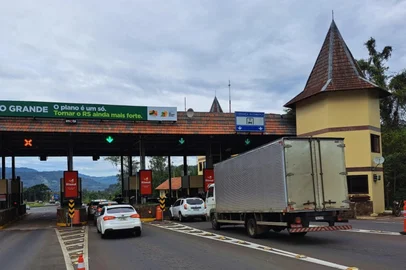 Praça de pedágio da RS-115, em Três Coroas<!-- NICAID(16157254) -->