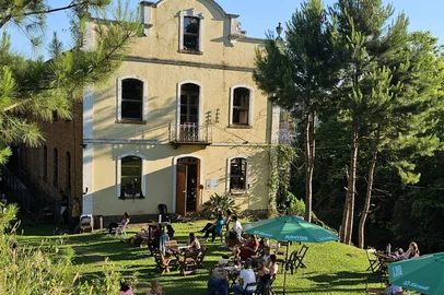 Àrea externa do Moinho da Cascata, junto ao Arroio Tega, em Caxias do Sul.<!-- NICAID(16103514) -->