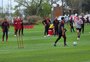 Finalizações, 4-4-2 e "jogo em um toque": os bastidores do treino aberto de Ramón Díaz no Inter