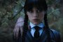 Wednesday. (L to R) Thing, Jenna Ortega as Wednesday Addams in episode 104 of Wednesday. Cr. Courtesy of Netflix Â© 2022<!-- NICAID(15272378) -->