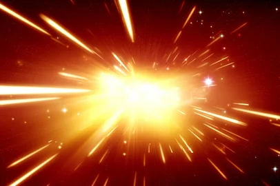Big Bang, explosão. Foto: 123dartist / stock.adobe.comFonte: 45465620<!-- NICAID(15118108) -->