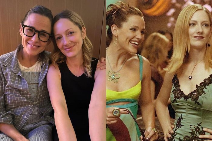 @jennifergarner Instagram/Columbia Pictures / Reprodução/Divulgação @jennifergarner Instagram/Columbia Pictures / Reprodução/Divulgação