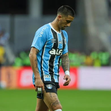 Porto Alegre, RS, Brasil, 13-09-2025: Grêmio enfrenta o Mirassol pelo Campeonato Brasileiro Série A, na Arena. Foto: Jefferson Botega/Agência RBSIndexador: jeff botega<!-- NICAID(16123666) -->