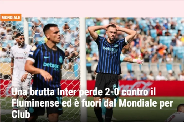 La Gazzetta dello Sport / Reprodução