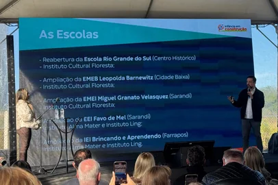Lançamento do programa Infância em Construção