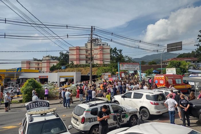 CBMSC / Divulgação CBMSC / Divulgação