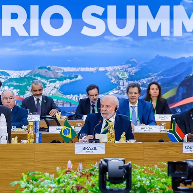 Presidente da República, Luiz Inácio Lula da Silva, durante lançamento da Aliança Global contra a Fome e a Pobreza e 1ª Sessão da Reunião de Líderes do G20: Combate à Fome e à Pobreza.<!-- NICAID(15916138) -->