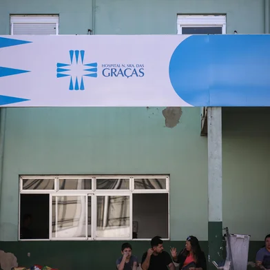 Superlotação e falta de médicos, hospitais de Canoas vivem problemas diariamente. Hospital Nossa Senhora das Graças, em Canoas.Indexador: DF<!-- NICAID(16030086) -->