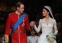 Príncipe William e Kate Middleton compartilham foto de casamento e assustam internautas