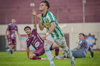 Caxias 1 x 4 Juventude pelo jogo de ida das quartas de final do Gauchão Sub-20 2026<!-- NICAID(16297843) -->