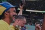 Filhos do Gaúcho na Copa no Mundial do Catar: Frank Damasceno (de chapéu) e Gustavo Damaesceno<!-- NICAID(15288292) -->