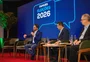 Com duas cadeiras vazias, debate da Famurs sobre municipalismo reúne Gabriel e Maranata