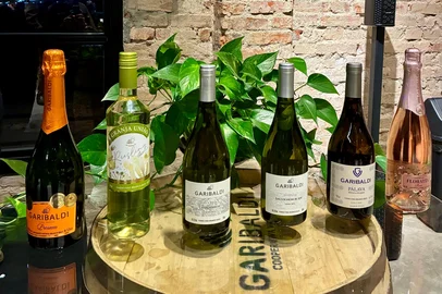 Vinhos da safra 2025 da vinícola Garibaldi foram apresentados nesta terça-feira (3). <!-- NICAID(16052074) -->